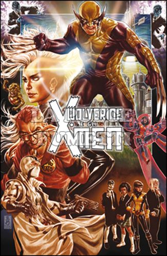 WOLVERINE E GLI X-MEN #    30 - WOLVERINE E GLI X-MEN 1 - COVER VARIANT METALLIZZATA + T-SHIRT - ALL-NEW MARVEL NOW!